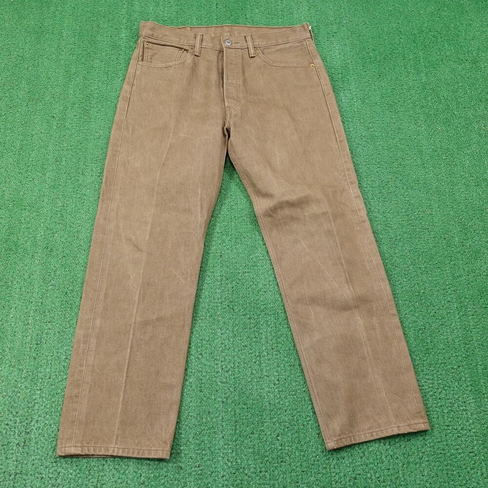 Levi's Men's Straight Jeans in Tan